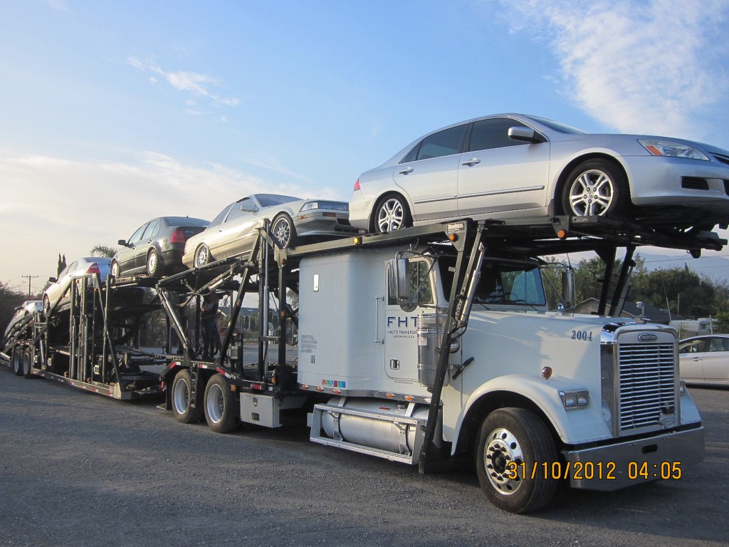 EZ Auto Logistics Car Carrier Top Load/Top Deck Transportation